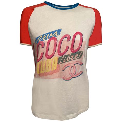 chanel coco cuba t shirt replica|chanel jewelry dupes.